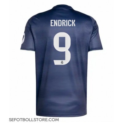 Real Madrid Endrick #9 Replika Bortatröja 2025-26 Kortärmad Real Madrid Endrick #9 Replika Bortatröja 2025-26 Kortärmad